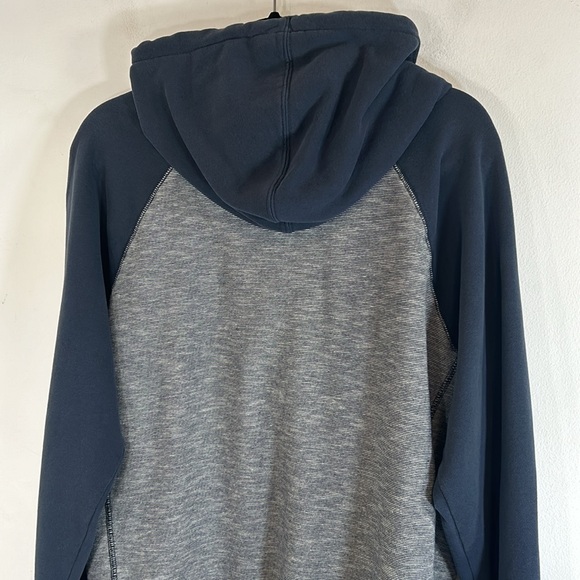 Billabong Vintage Surfer Skater Fleece Pullover Men’s Size L Blue White Hoodie - Picture 11 of 15